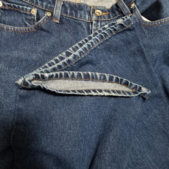 Faded Glory Dark Wash High Rise Bootcut Jeans - Picture 6 of 8